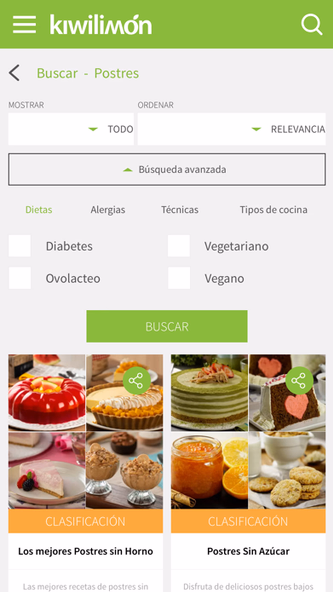Recetas Kiwilimón Screenshot 2 - AppWisp.com Recetas Kiwilimón Screenshot 2 - AppWisp.com