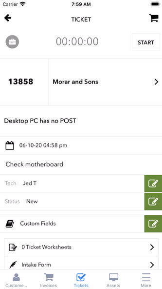 RepairShopr Lite+ Screenshot 1 - AppWisp.com RepairShopr Lite+ Screenshot 1 - AppWisp.com