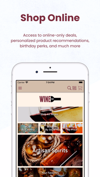Wine 101 Hamden Screenshot 1 - AppWisp.com Wine 101 Hamden Screenshot 1 - AppWisp.com
