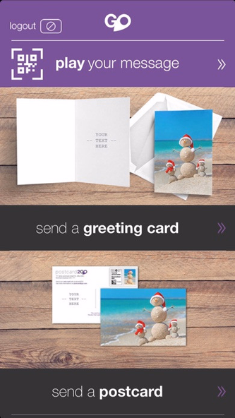 PostCard2Go Screenshot 1 - AppWisp.com PostCard2Go Screenshot 1 - AppWisp.com