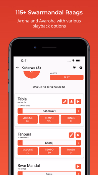 Rhythm with Tabla & Tanpura Screenshot 4 - AppWisp.com Rhythm with Tabla & Tanpura Screenshot 4 - AppWisp.com