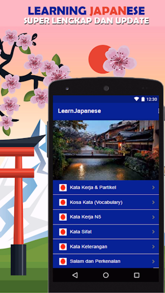 Belajar Bahasa Jepang - Terbar Screenshot 2 - AppWisp.com Belajar Bahasa Jepang - Terbar Screenshot 2 - AppWisp.com
