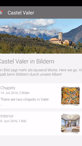 Castel Valer Screenshot 1 - AppWisp.com Castel Valer Screenshot 1 - AppWisp.com