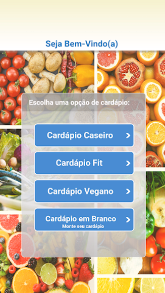 Cardápio Semanal Screenshot 1 - AppWisp.com Cardápio Semanal Screenshot 1 - AppWisp.com