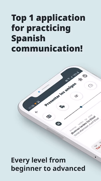 Spanish ー Listening・Speaking Screenshot 1 - AppWisp.com Spanish ー Listening・Speaking Screenshot 1 - AppWisp.com