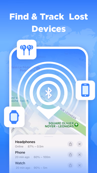 Find Bluetooth Device Tracker Screenshot 2 - AppWisp.com Find Bluetooth Device Tracker Screenshot 2 - AppWisp.com