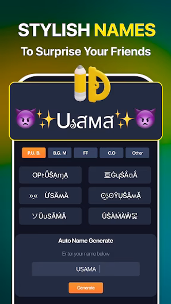 Nickname Generator Gaming name Screenshot 3 - AppWisp.com