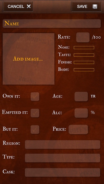 Whisky Log Screenshot 3 - AppWisp.com Whisky Log Screenshot 3 - AppWisp.com