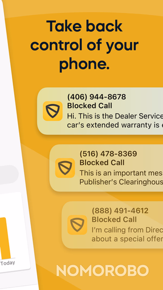 Nomorobo Max Spam Call Blocker Screenshot 2 - AppWisp.com Nomorobo Max Spam Call Blocker Screenshot 2 - AppWisp.com