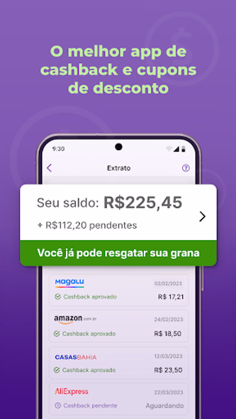 Cuponomia: Cupons e Cashback Screenshot 1 - AppWisp.com Cuponomia: Cupons e Cashback Screenshot 1 - AppWisp.com