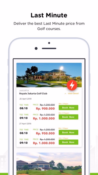 GoGolf - Online Booking Golf Screenshot 3 - AppWisp.com GoGolf - Online Booking Golf Screenshot 3 - AppWisp.com