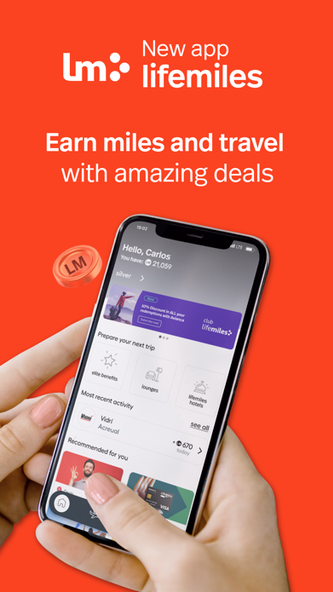 LifeMiles Screenshot 1 - AppWisp.com LifeMiles Screenshot 1 - AppWisp.com