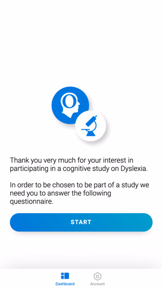 Dyslexia - Cognitive Research Screenshot 1 - AppWisp.com Dyslexia - Cognitive Research Screenshot 1 - AppWisp.com