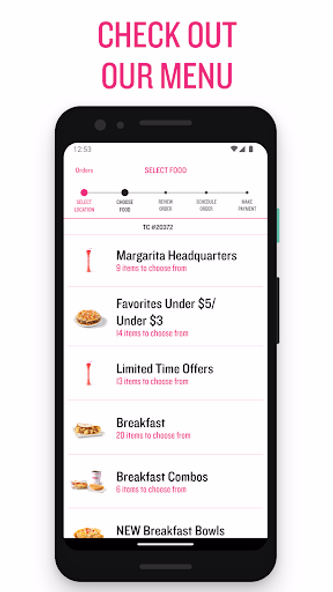 Taco Cabana Screenshot 3 - AppWisp.com Taco Cabana Screenshot 3 - AppWisp.com