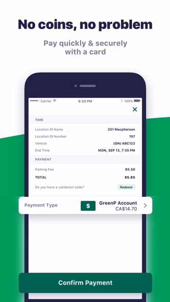 GreenP Screenshot 2 - AppWisp.com GreenP Screenshot 2 - AppWisp.com