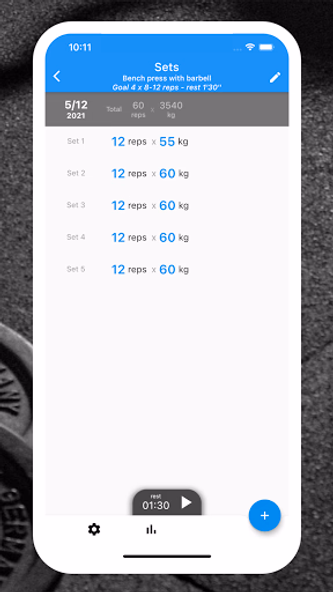 My Workout Log Screenshot 3 - AppWisp.com My Workout Log Screenshot 3 - AppWisp.com
