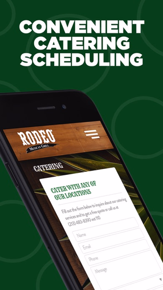 Rodeo Mexican Grill Screenshot 4 - AppWisp.com Rodeo Mexican Grill Screenshot 4 - AppWisp.com
