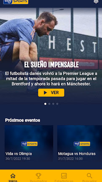 Tigo Sports Honduras Screenshot 2 - AppWisp.com