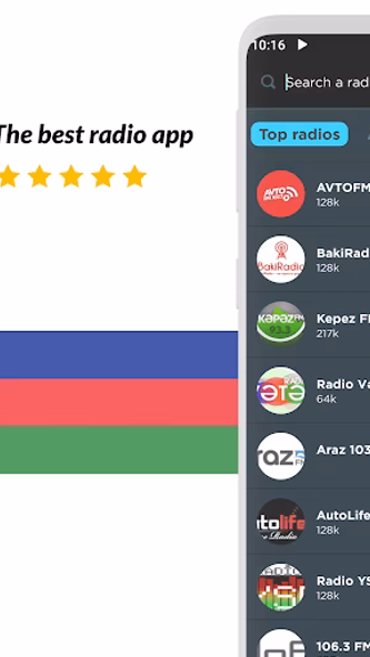 Radio Azerbaijan FM online Screenshot 1 - AppWisp.com Radio Azerbaijan FM online Screenshot 1 - AppWisp.com