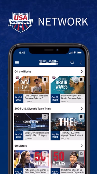 USA Swimming Network Screenshot 1 - AppWisp.com USA Swimming Network Screenshot 1 - AppWisp.com