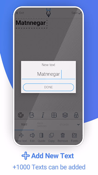 Matnnegar (Write On Photos) Screenshot 1 - AppWisp.com Matnnegar (Write On Photos) Screenshot 1 - AppWisp.com