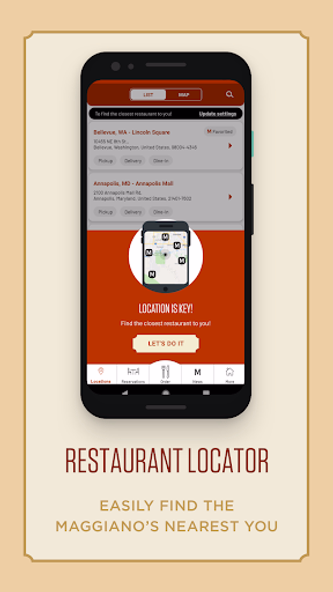 Maggiano's Screenshot 2 - AppWisp.com Maggiano's Screenshot 2 - AppWisp.com