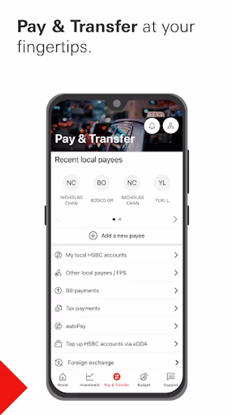 HSBC HK Mobile Banking Screenshot 3 - AppWisp.com HSBC HK Mobile Banking Screenshot 3 - AppWisp.com