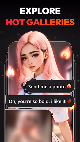 AI Girl & Virtual Soulmate Screenshot 3 - AppWisp.com AI Girl & Virtual Soulmate Screenshot 3 - AppWisp.com