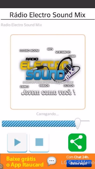 Rádio Electro Sound Mix Screenshot 1 - AppWisp.com Rádio Electro Sound Mix Screenshot 1 - AppWisp.com