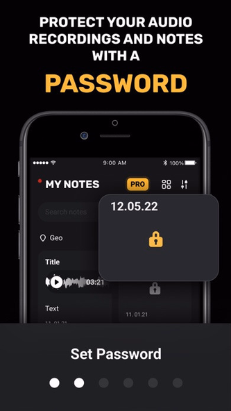Audio Recorder: Voice Memos Screenshot 3 - AppWisp.com Audio Recorder: Voice Memos Screenshot 3 - AppWisp.com