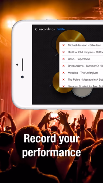 Drums Master: Real Drum Kit Screenshot 3 - AppWisp.com Drums Master: Real Drum Kit Screenshot 3 - AppWisp.com