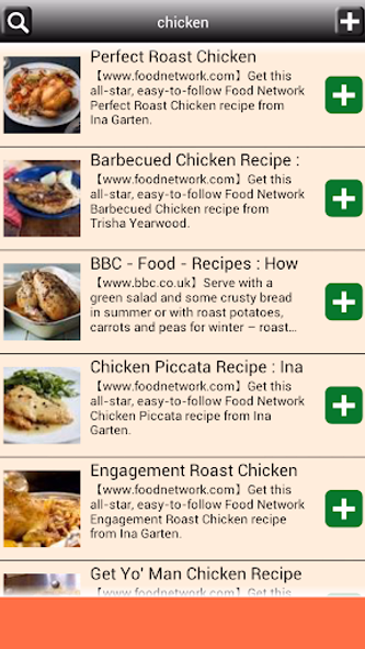 Recipe Search for Android Screenshot 2 - AppWisp.com Recipe Search for Android Screenshot 2 - AppWisp.com