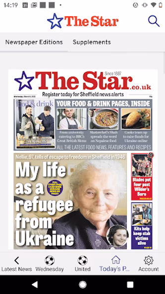 The Sheffield Star Newspaper Screenshot 3 - AppWisp.com The Sheffield Star Newspaper Screenshot 3 - AppWisp.com