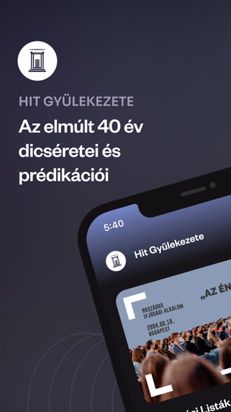 Hit Gyülekezete Screenshot 1 - AppWisp.com Hit Gyülekezete Screenshot 1 - AppWisp.com