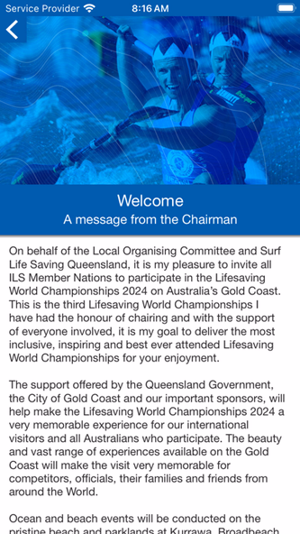 Life Saving World Champs 2024 Screenshot 2 - AppWisp.com Life Saving World Champs 2024 Screenshot 2 - AppWisp.com