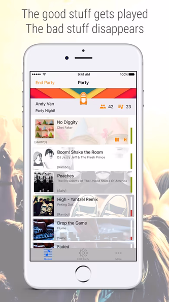 Jukestar - Jukebox for Spotify Screenshot 1 - AppWisp.com Jukestar - Jukebox for Spotify Screenshot 1 - AppWisp.com