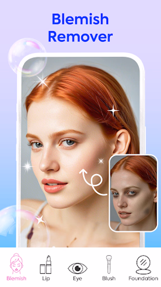 Face Enhancer: Blemish Remover Screenshot 2 - AppWisp.com Face Enhancer: Blemish Remover Screenshot 2 - AppWisp.com
