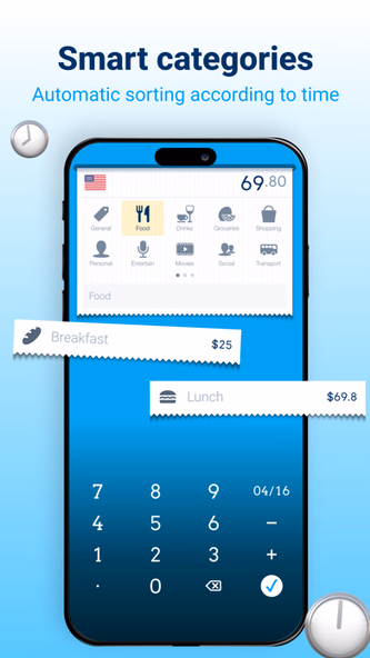 DailyCost - Expense Tracker Screenshot 3 - AppWisp.com DailyCost - Expense Tracker Screenshot 3 - AppWisp.com