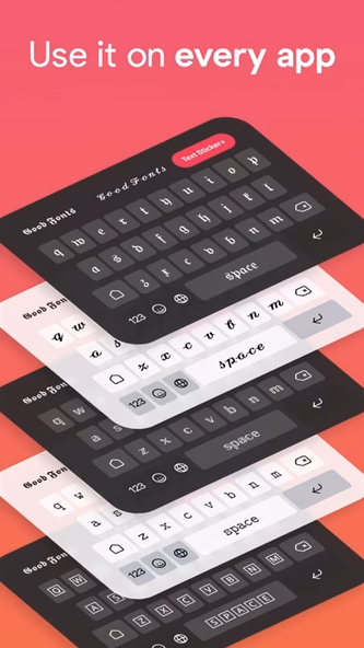 Fonts Keyboard & Cool Art Font Screenshot 2 - AppWisp.com Fonts Keyboard & Cool Art Font Screenshot 2 - AppWisp.com