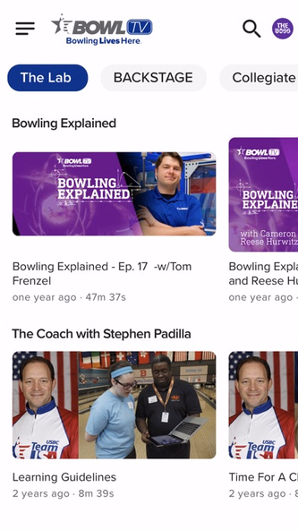 BowlTV Screenshot 3 - AppWisp.com BowlTV Screenshot 3 - AppWisp.com