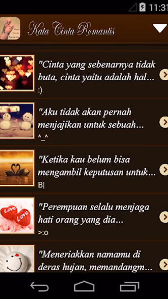 Kata Cinta Romantis 2020 😘 Screenshot 4 - AppWisp.com Kata Cinta Romantis 2020 😘 Screenshot 4 - AppWisp.com