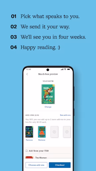 Book of the Month Screenshot 2 - AppWisp.com Book of the Month Screenshot 2 - AppWisp.com