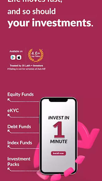 Axis Mutual Fund Invest App Screenshot 1 - AppWisp.com Axis Mutual Fund Invest App Screenshot 1 - AppWisp.com