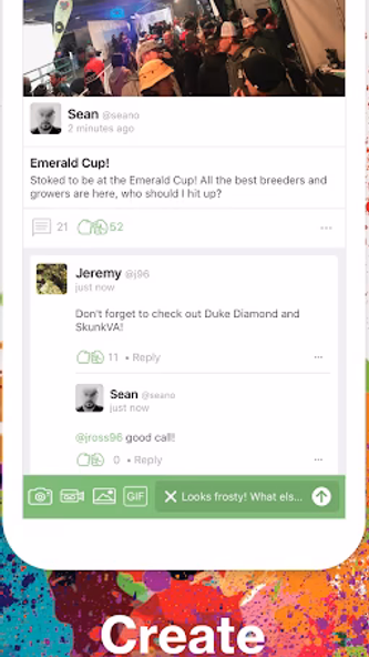 CannaBuzz - 420 Friends Screenshot 4 - AppWisp.com CannaBuzz - 420 Friends Screenshot 4 - AppWisp.com