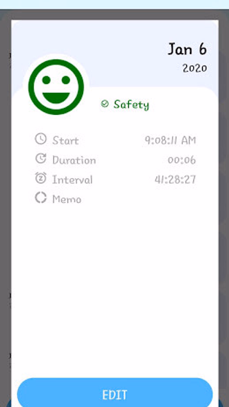 Contraction Timer for labor Screenshot 3 - AppWisp.com Contraction Timer for labor Screenshot 3 - AppWisp.com