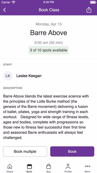 I'MPOWER Fitness Center Screenshot 3 - AppWisp.com