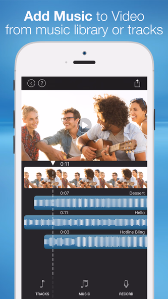 Add Music to Video, Maker Screenshot 1 - AppWisp.com Add Music to Video, Maker Screenshot 1 - AppWisp.com