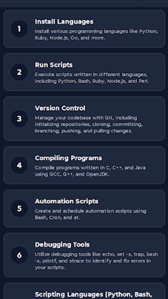 Commands and Tools For Termux Screenshot 2 - AppWisp.com