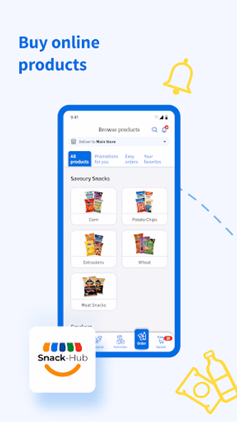 Snack-Hub Screenshot 1 - AppWisp.com