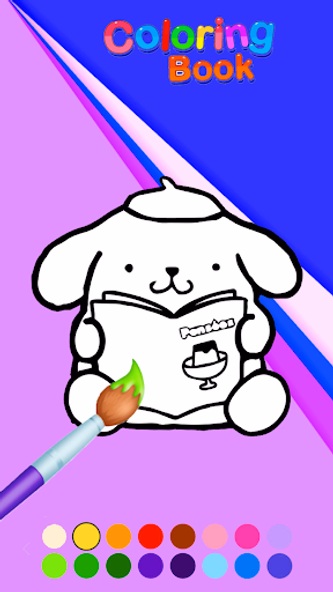 Pompompurin : Coloring Book Screenshot 1 - AppWisp.com Pompompurin : Coloring Book Screenshot 1 - AppWisp.com